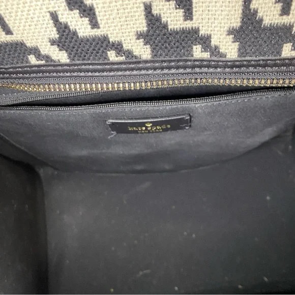 Excellent Condition Kate Spade Ella Houndstooth Jacquard
Tote Bag - Picture 14 of 16